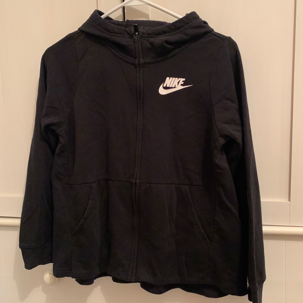 nike zip-up sweatshirt